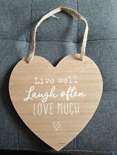 Rustic wooden hanging for sale  DELABOLE