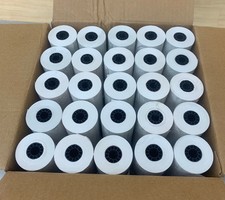 Rolos de papel de recibo térmico (caixa/50) 19127DT 4 3/8" x 127 pés *LEIA* comprar usado  Enviando para Brazil