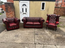 Chesterfield piece suite for sale  BOLTON