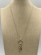 Charm necklace gold for sale  Sparks