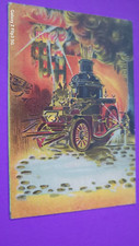 Antiguo equipo de extinción de incendios postal vintage edificio incendio segunda mano  Embacar hacia Mexico