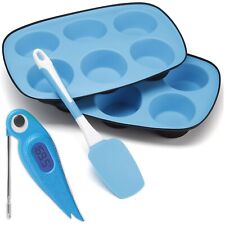 Silicone muffin tray for sale  POOLE