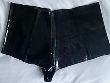 Black shiny pvc for sale  LOWESTOFT