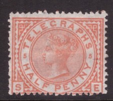 1880 telegraph stamp for sale  ALFORD