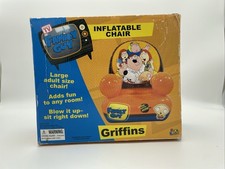 Cadeira inflável Family Guy GRIFFINS tamanho adulto explodir com caixa (Kidz Kraze 2004) comprar usado  Enviando para Brazil