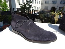 HUGO BOSS TAILORED 50281281 Herr Goodyear Stiefel Wildleder Italy Gr.44(UK10 TOP comprar usado  Enviando para Brazil