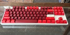 Teclado mecânico DROP ENTR vermelho com estojo de alumínio comprar usado  Enviando para Brazil