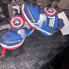 Tênis novo com etiquetas Marvel Super Heros Avengers Light-Up infantil menino tamanho 7 comprar usado  Enviando para Brazil