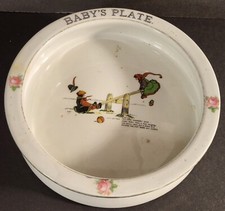 Antique baby plate for sale  Pflugerville