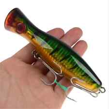 Usado, 1Stück 12cm 40g großer Popper-Angelköder, Kurbelköder, Iscas, künstliche Wobbler comprar usado  Enviando para Brazil