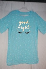 Womens pajamas aqua for sale  Axtell