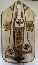 Antique chasuble silk d'occasion  Expédié en Belgium