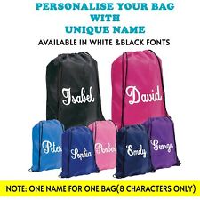 Drawstring rucksack bag for sale  ILFORD