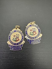 Pair vintage medals for sale  SHEFFIELD