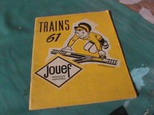 Catalogue jouef 1961 d'occasion  Annemasse