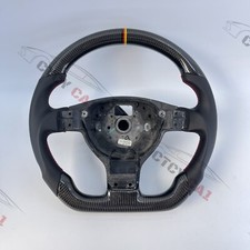 Volante de fibra de carbono personalizado para VW Golf MK5 GTI R/transmissão manual comprar usado  Enviando para Brazil