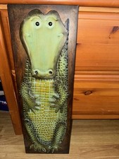 Alligator wall decor. for sale  Eucha