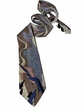 Usado, Gravata masculina designer multicolorida Seba Stiani - 100% seda - Feita na Itália comprar usado  Enviando para Brazil