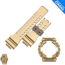 Pulseira e moldura de relógio genuínas Casio G-Shock GA-110GD-9A GA-110GD-9B ouro metálico comprar usado  Enviando para Brazil