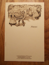 Superbe menu cassegrain d'occasion  Béthune
