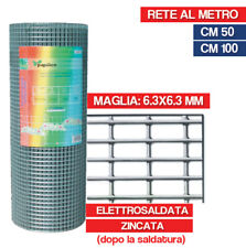 Rete metallica zincata usato  Valle Agricola