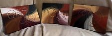 Set canvas abstract for sale  TRURO