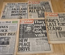 Falklands war papers for sale  CANNOCK