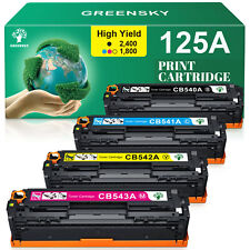 Conjunto de cartuchos de toner 4 PK CB540A 125A BCMY para HP Laserjet CM1300 MFP CM1312 nfi comprar usado  Enviando para Brazil