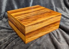 Cigar humidor zebrawood for sale  Fairport