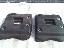 Harley Davidson Sportster 883 e 1200 tampa de cabeça de cilindro preta caixas de balanço tops comprar usado  Enviando para Brazil