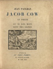 1921 jean paulhan d'occasion  Paris XX