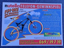 Ferrero nutella gewinnspiel gebraucht kaufen  Schönheide