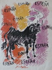 Pablo picasso affiche d'occasion  Nantes-