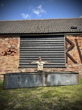 Vintage galvanised riveted for sale  KING'S LYNN