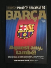 REVISTA BARÇA 82 FUTBOL 2016 OFICIAL BARCELONA DENIS-UMTITI-DIGNE-ANDRE GOMES, usado comprar usado  Enviando para Brazil