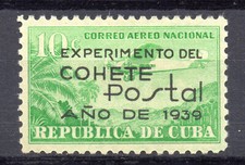 CUBA 1939 - AEREO - EXPERIMENTO DEL COHETE POSTAL -Nº 31 -  NUEVO CON SEÑAL - MH comprar usado  Enviando para Brazil
