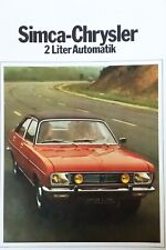 Simca chrysler liter gebraucht kaufen  Stuttgart