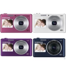 Câmera digital Samsung DV150F 16 MP 5x zoom óptico tela LCD dupla lapso de tempo comprar usado  Enviando para Brazil