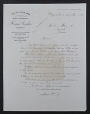 Facture 1911 cognacpate d'occasion  Nantes-