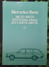 Prospekt mercedes benz gebraucht kaufen  Potsdam