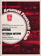 arsenal football programmes for sale  BRISTOL