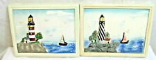 Lighthouse framed wall for sale  Palmyra