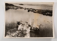 Foto Oficial Británica De Prensa Militar 1945 15X21cm Bombardeo comprar usado  Enviando para Brazil