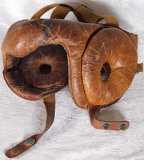 Capacete esportivo de futebol antigo 1900 Draper Maynard couro boxe capacete, usado comprar usado Capacete esportivo de futebol antigo 1900 Draper Maynard couro boxe capacete, usado comprar usado  Enviando para Brazil