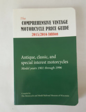 COMPREHENSIVE VINTAGE MOTORCYCLE PRICE GUIDE 2015/2016 By Vintage Japanese, usado comprar usado  Enviando para Brazil