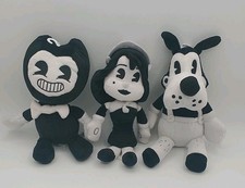 Bendy and The Ink Machine Pelúcia Original Alice Boris Conjunto de 3 2017, usado comprar usado  Enviando para Brazil