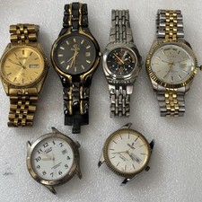 Lote de relógios vintage não testados - Seiko Quartz Consort Elgin Acqua President comprar usado  Enviando para Brazil