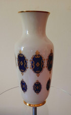 Vase weiss kobaltblau gebraucht kaufen  Kempen