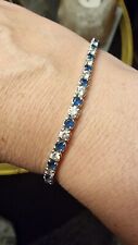 Sapphire blue white for sale  Ireland