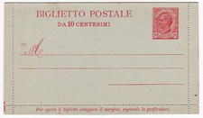 Biglietto postale 10c. usato  Crema